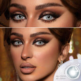 1Pair Natural Color Contact Lenses Color Contact Lenses For Eyes Contacts Lense Eye Yearly Use Beauty Makeup for Eyes