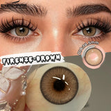 1Pair New Colored Contact Lenses Natural Brown Eye Lenses Blue Eye Lenses Fashion Beauty Contacts Gray SoftLens Yearly