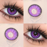 1 Pair Halloween Colored Contact Lenses for Cosplay Eyes Natural Brown Lenses Beauty Fashion Red lense Blue Lenses