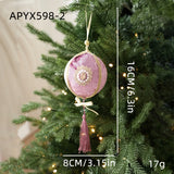 Creative Christmas Lantern Pendants Balloon Pendant New Year Xmas Tree Ornaments Hanging Ornament Gifts Christmas Decorations