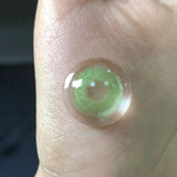 2pcs/1pair Green Iris Colored Contact Lenses Coloured Softlens