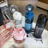 1PCS 780ML Sports Water Cups Plastic Anti Fall Primary School Students Portable Summer Tea Making Cups With Portable Bottles