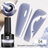 7.5ml Golden Gradient Cat Eye Nail Polish Gel Phototherapeutic Gel Soak Off Nail Magnetic Gel Polish Nail Art DlY