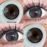 Daily Disposable 10PCS Colored Contact Lenses for Eyes Myopia Lens Beauty Pupils Eye Lenses Fashion Blue Purple Lenses