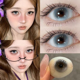 1Pair NEW Blue Eye Contact Lenses Color Pupils for Eyes Korean Style Green Natural Cosmetics Colorcon Contacts