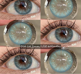 Colored Contact Lenses Fashion Blue Eye Makeup Lens Gray Beauty Pupils Brown Eyes Contact For Daily Dating 6 Months Use
