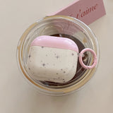 Korea Cute Simple Style Star Pattern For AirPods1 2 3 For AirPods 4 For AirPods Pro 2 Pink Silicone Earphone Protection Case