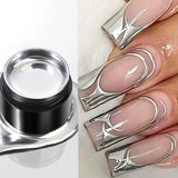 5ml Super Sliver Metallic Gel Nail Polish Holographics Metal Effect Painting Liner DIY Nail Art Decoration Varnish