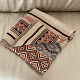 New class A summer cotton four-layer gauze fringed blanket travel summer cool quilt leisure towel quilt summer