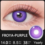 1 Pair Cosplay Makeup Contact Lenses for Eyes Halloween Essential Accessories Anime Cosplay Lens Yearly