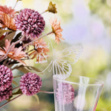Personalised Butterfly Drink Stirrers Wedding Decoration Party Cocktail Bar Sticks Custom Name Wedding Table Centerpiece Favor