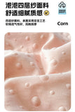 Ins Girl Bow Summer Thin Quilt Seersucker Washed Cotton Summer Quilt Single Dormitory Air Conditioner Blanket Machine Washable