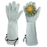 Protective Work Gloves Reinforced Gardening Gloves Long Sleeve Gloves Cut Resistant For Outdoor Work Construction Industrial