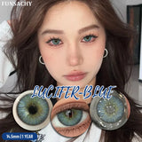 1 Pair Colorful Contact Lenses Natural Eye Makeup Contacts Lens for Eyes Korean Soft Lens Cosmetic Pupils Color Eye Len