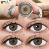 Color Contact Lenses Natural Contact Lens NEW Siri Series Makeup Colored Pupils Cosmetics Beauty Green Lenses Blue Pupils