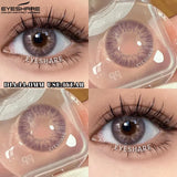 1 Pair New Korean Lenses Colored Contact Lenses Soft Beautiful Pupil Brown Contact Make Up
