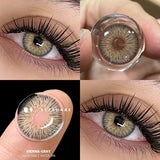 NEW Colored Contact Lenses for Eyes Natural Eye Lenses Green Contact Gray Lenses Blue Lenses Fashion Lenses 1 Pair