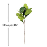 105/113cm Large Artificial Ficus Plants Fake Tropical Tree Tall Banyan Trees Plastic Rubber Leaves For Home Garden Outdoor Decor