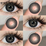 1pair Colored Contact Lenses for Big Eyes Blue Beauty Pupils Gray Eye Lenses Brown Eye Contacts fashion Green Lenses