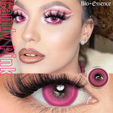 Contact Lenses 2PCS Colored Contact Lenses Cosplay Red Lenses 1Year Fashion Color Beauty Lenses Party Cute Eye Lens