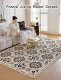 French Living Room Carpet Large Area Retro High-end Light Luxury Bedroom Bedside Rugs Fashionable Simple Coffee Table Mats Ковер