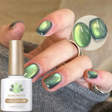 Shadowstar Bamboo Gel Polish 10ml Cat Magnetic Eye Effect Crystal Semi-Permanent Varnish Soak Off UV LED Manciure