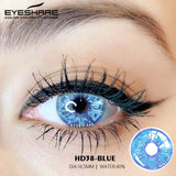 Blue Color Contact Lenses for Eyes Cosplay Yearly Makeup Halloween Beauty Color Contact Lenses Cosplay Anime Accessories