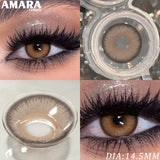 1 pair softlense brown color contact lenses for eyes gray lenses blue lenses eye makeup Beauty Contacts