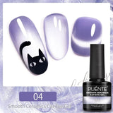 7.5ML Amber Moonlight Cat Magnetic Gel Nail Polish WaterLight Cat Eye Gel Soak Off Semi-Permanent Nail Art Varnish For Manicure