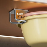 Non-perforated Wall-mounted Kitchen Shelves, Cutting Board Storage Racks, Pot Lid Racks, Hooks, Sink Drain Racks, Kitchen Tools
