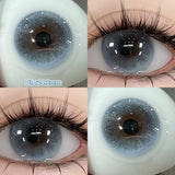 Daily Disposable 10PCS Colored Contact Lenses for Eyes Myopia Lens Beauty Pupils Eye Lenses Fashion Blue Purple Lenses