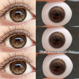 2PCS/Pair Korean Style Natural Grey Cute Lens for School Campus Festival Fast Shipping Best Selling