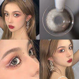 2pcs Yearly Colored Contact Lenses Myopia Pupil Cosmetics Beauty Contact Lenses For Eyes Soft Round Lens Free Shipping