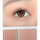 1pair Blue Green Gray Brown Color Contact Lenses Blackspot Iris Circle Lens 14.2mm Fastshipping
