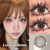 Contact Lenses  Natural Brown Lens Beauty Pink Eyes Color Lenses Cosmetics Gray Eye Lenses Makeup Green Beauty Colorcon