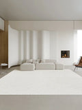 Living Room Oversized Carpet White Lines Bedroom Carpets Minimalist Stripes Home Rug Fluff Non-slip Machine Washable Rugs Tapete