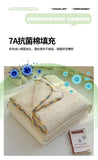 Korean Style Summer Cool Quilt For Girl Skin-friendly Washed Cotton Air Conditioning Quilt Breathable Soft Blanket Home Textiles