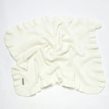 Knitted Baby Swaddle Blanket for New Born Babies Accessories Ruffle Stroller Blanket Bedding items Infant Nap Bed Cover