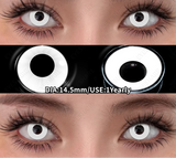 2Pcs Cosplay Colored Contact Lenses Crazy Red Eye Lenses Anime Purple Eyes Contacts Halloween Lenses for Beauty Makeup