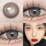 2pcs/Pair Contact Lenses Fast Shipping Big Black Lenses for Eyes Beauty Pupils Comestic Eye Color Lens 14.5mm/14.2mm