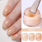 10ml Red Series Gel Nail Polish Winter Dark Red Glitter Nail Art Varnish Semi Permanent Soak Off UV LED Gel