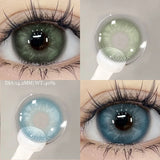 NEW Contact Lenses 2pcs/pair Colored Contact Lens for Eye Color Cosmetic Color Contact Lens Eye Makeup Beauty Pupils