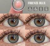 1 Pair Colored Contact Lenses for Eyes Natural Fashion Lenses Gray Beauty Pupils Blue Eye Lenses Cosmetics Soft Lenses