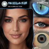 1Pair New Colored Contact Lenses Natural Brown Eye Lenses Blue Eye Lenses Fashion Beauty Contacts Gray SoftLens Yearly