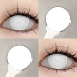 Cosplay Contact Lenses Cosmetics Blue Lens Eye Color Lenses Sharingan Halloween Makeup Red Lenses White Lenses Yellow Lens