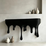 3D-Printed Wall Shelf, Dripping/melting Appearance, Simple, Perfect for Small Decorations and Collectibles