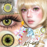 1 Pair Cosplay Colored Contact Lenses Red Lenses Halloween Blue Beauty Makeup Eyes Lenses Anime Purple Eyes Contacts