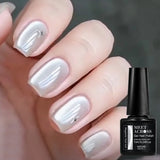 7ml Moonlight Magnetic Gel Nail Polish - Galaxy Effect,Soak-Off UV LED Glitter Gel for Shiny and Elegant Manicure