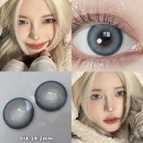 1 Pair/2pcs Lenses Blue Series Beauty Contact Lenses for Eyes Comestics Natural Pupil Eye Color Lens Myopia Brown Lenses