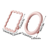 Creative Candy Color Makeup Mirror High-definition Adjustable Folding Mirror Thickened Beauty Mirror Home Bedroom Desktop